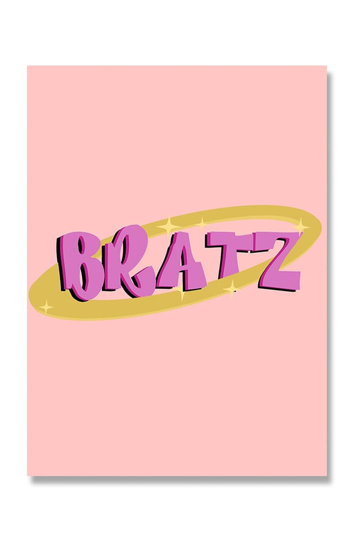 Lisslune | Pink Abstract Canvas Poster