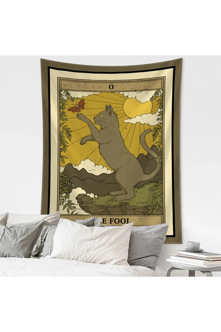Lisslune | Cat Witchcraft Tapestry