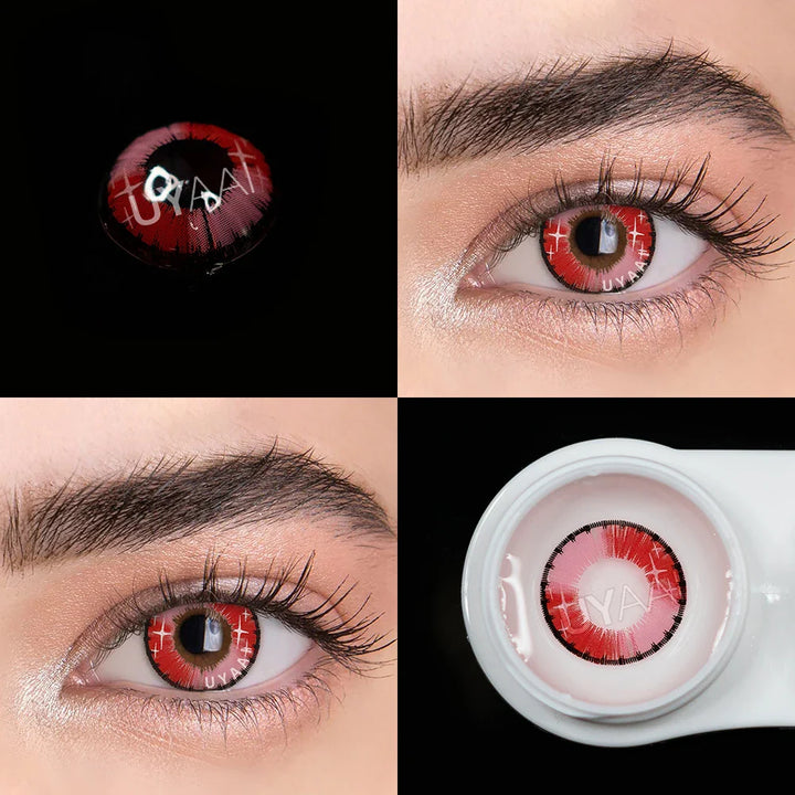 Rynx | 1 Pair Cosplay Contact Lenses Makima Gojo Power Lenses Anime Accessories Anime Lenses Halloween Lens Eyes Eye Drops Sale