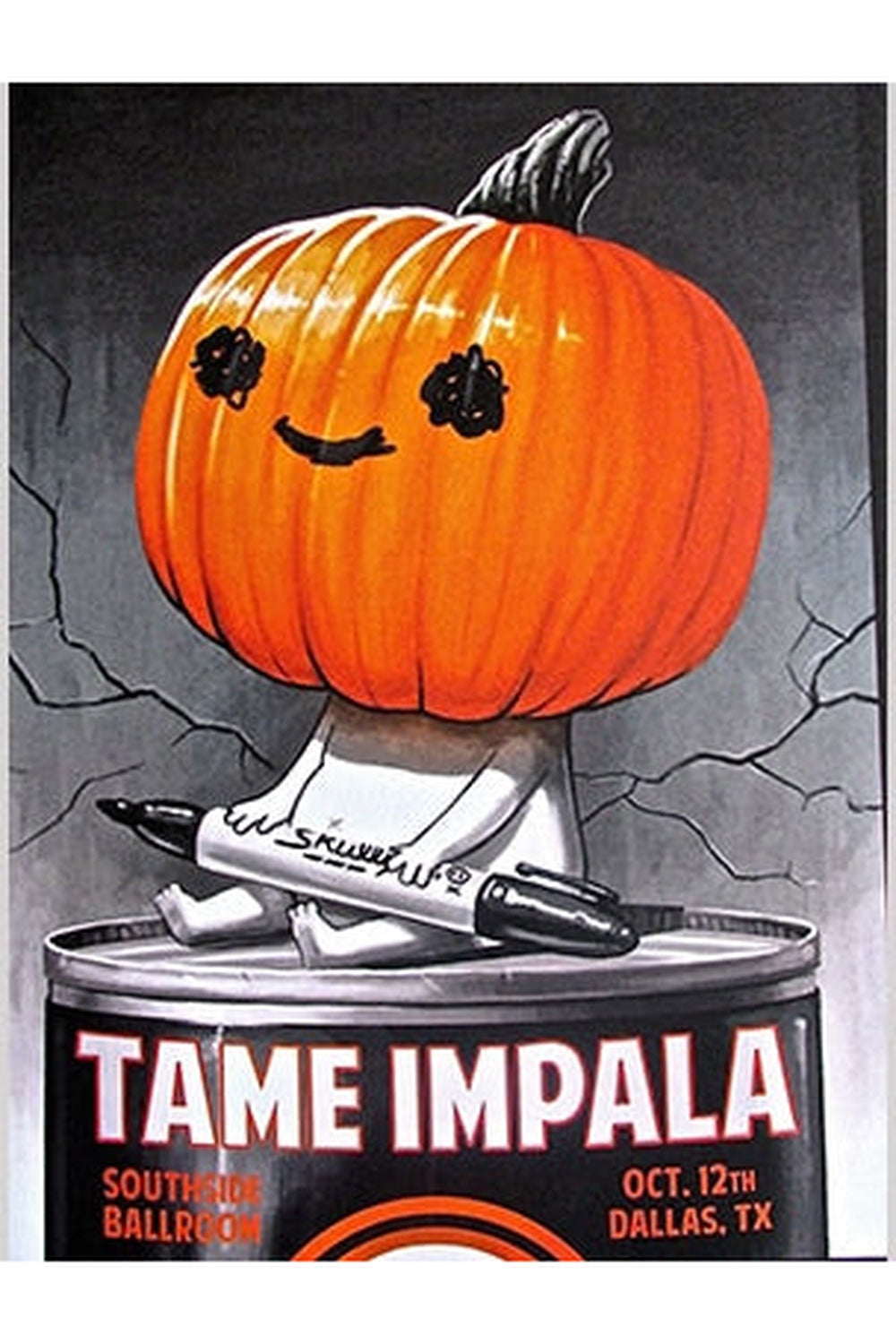 Lisslune | Impala Psychedelic Poster