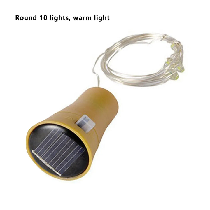 Lisslune | Solar-Powered Bottle Cork String Lights