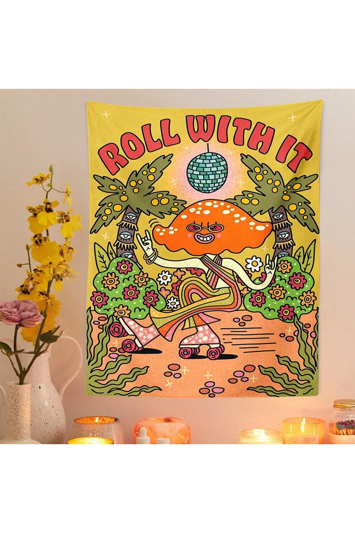 Lisslune | With It Hippie Tapestry