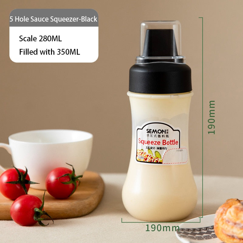 Lisslune | Ketchup Oil Sauce Dispenser Bottle