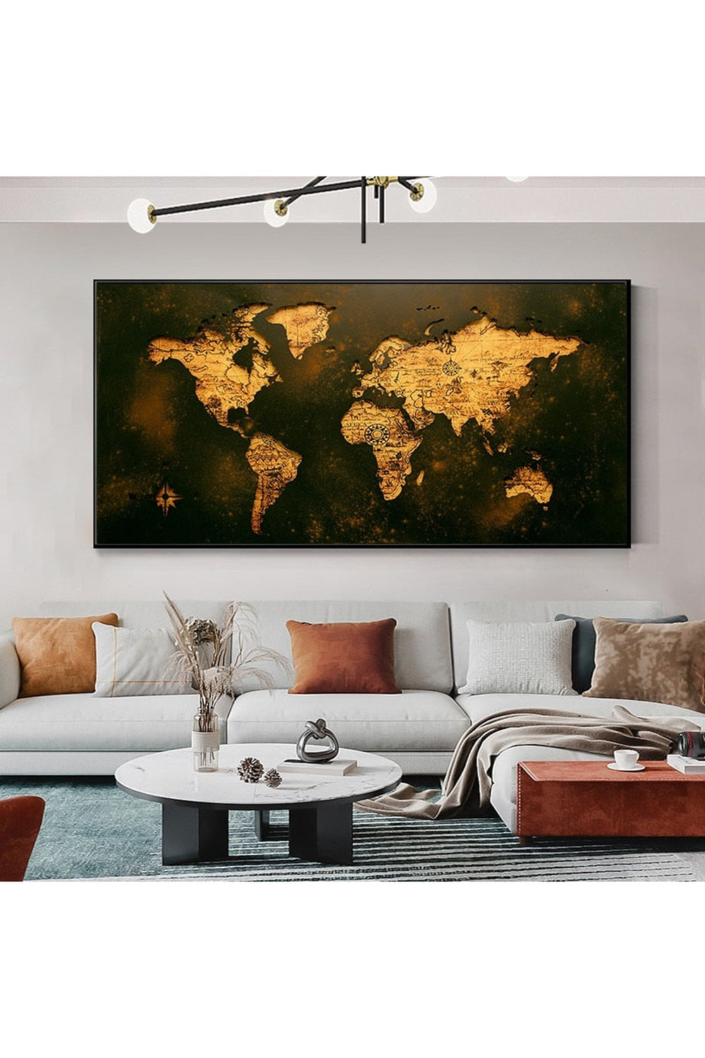 Lisslune | Academy World Map Canvas