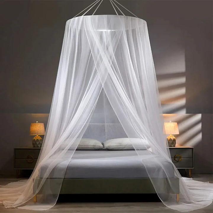 Lisslune | Bed Mosquito Net – Folding Mosquito Net for Bed & Travel – Effective Insect Protection for Single & Double Beds