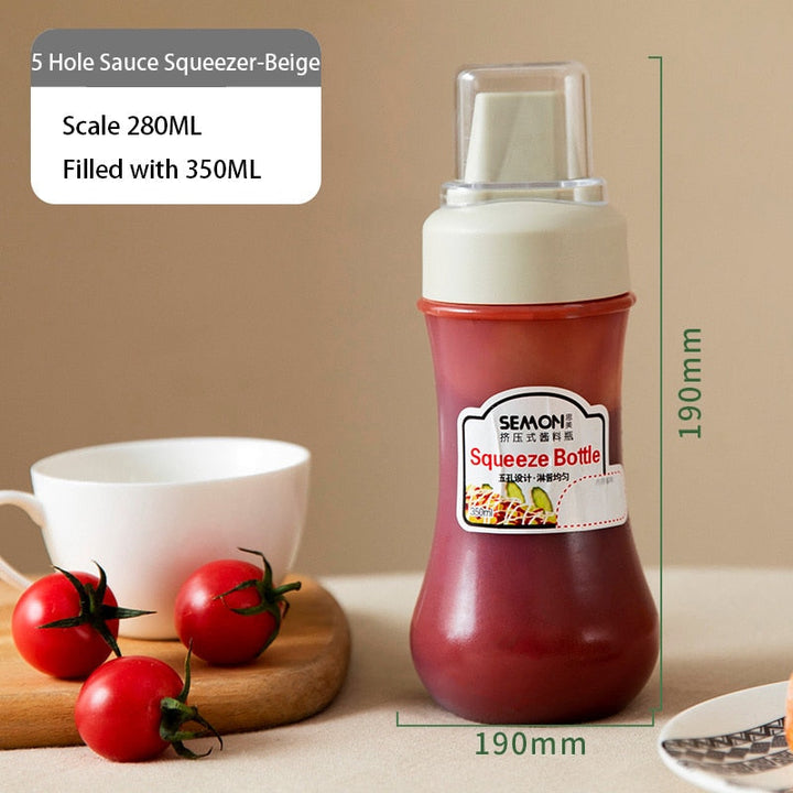 Lisslune | Ketchup Oil Sauce Dispenser Bottle