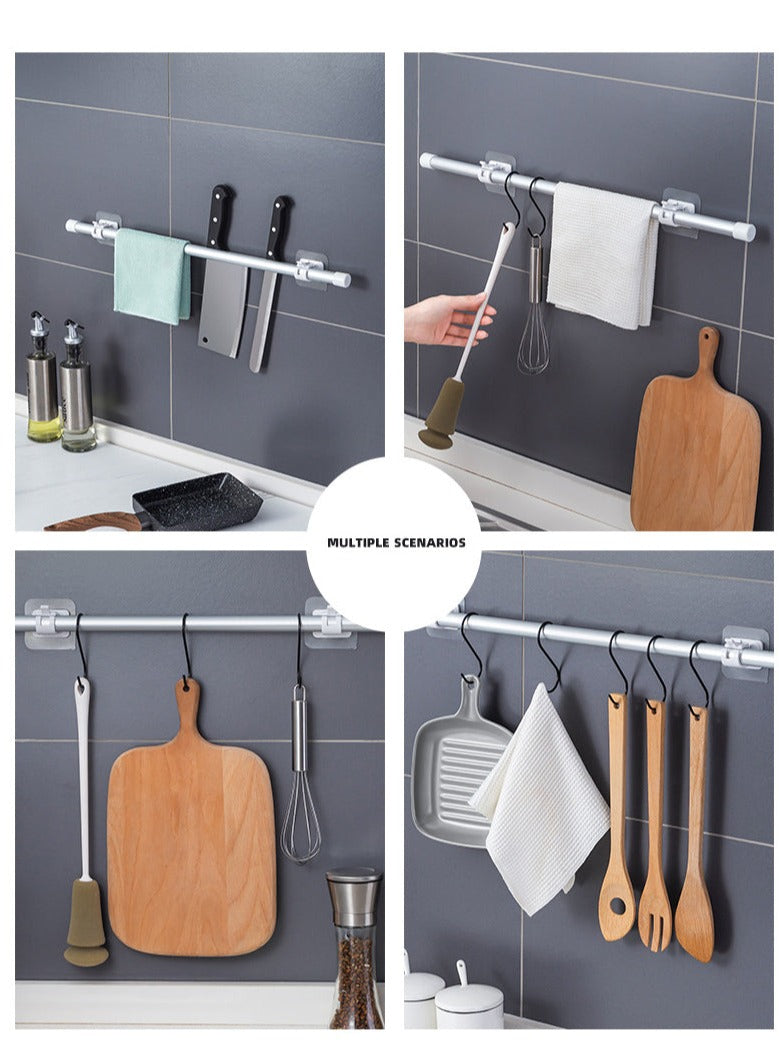 Lisslune | Self Adhesive Curtain Rod Holder