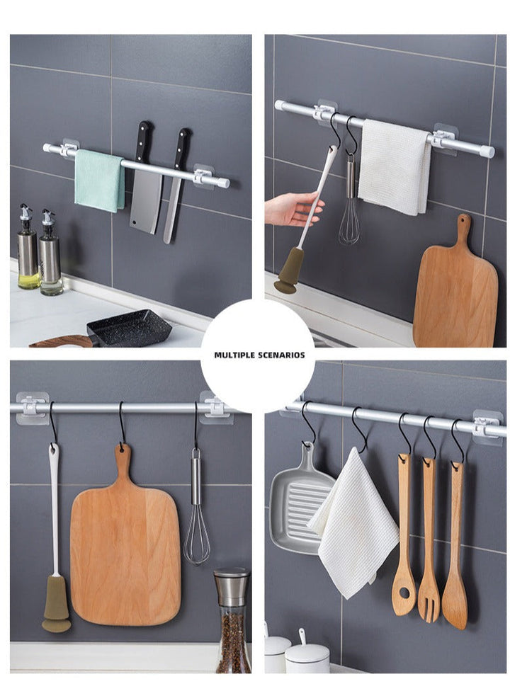 Lisslune | Self Adhesive Curtain Rod Holder