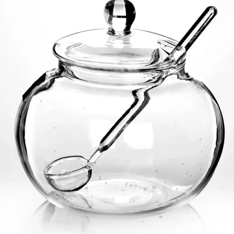 Lisslune | Elegant 250ml glass spice and candy jar - Chic home storage solution