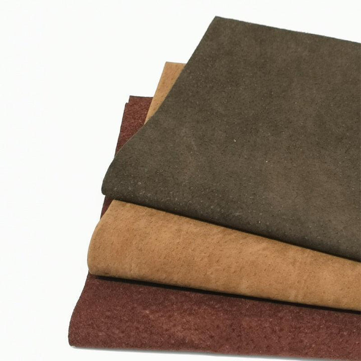 Lisslune | Vibrant Pig Split Suede Leather - Perfect for Creative and DIY Projects