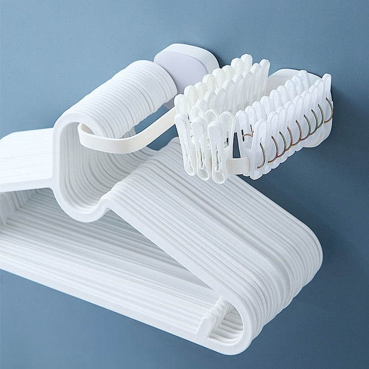 Lisslune | Self-Adhesive Foldable Wardrobe Clothes Organizer