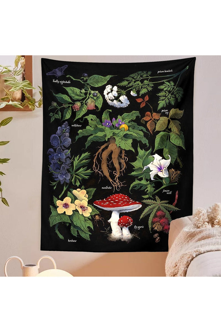 Lisslune | Botanical Wall Tapestry