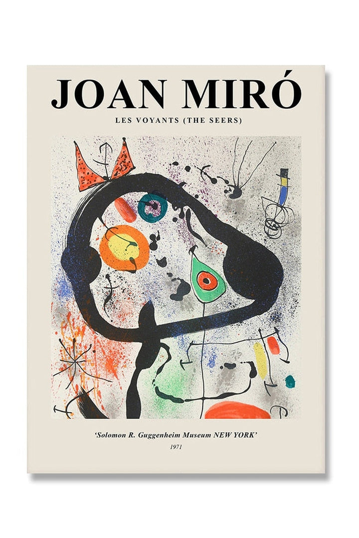 Lisslune | Miro Inspired Canvas Poster