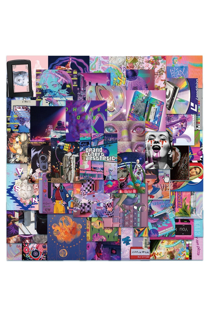 Lisslune | Vaporwave Sticker Collection
