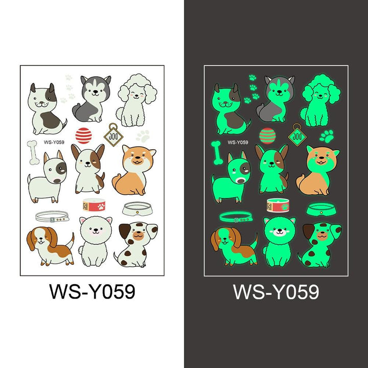 Lisslune | Temporary glowing children's tattoos