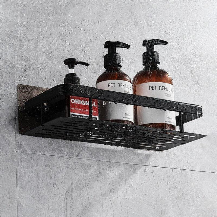 Lisslune | Stylish Wall-Mounted Space Aluminum Shower Organizer: Premium Bathroom Caddy