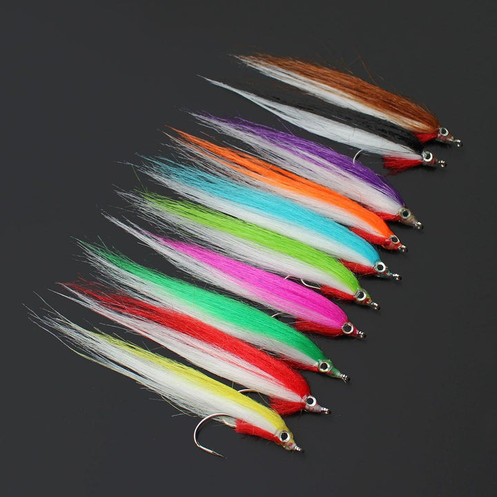 Lisslune | 20-piece UV high-carbon fly fishing lure kit - Perfect for salmon, trout, perch, and steelhead - Tigofly collection