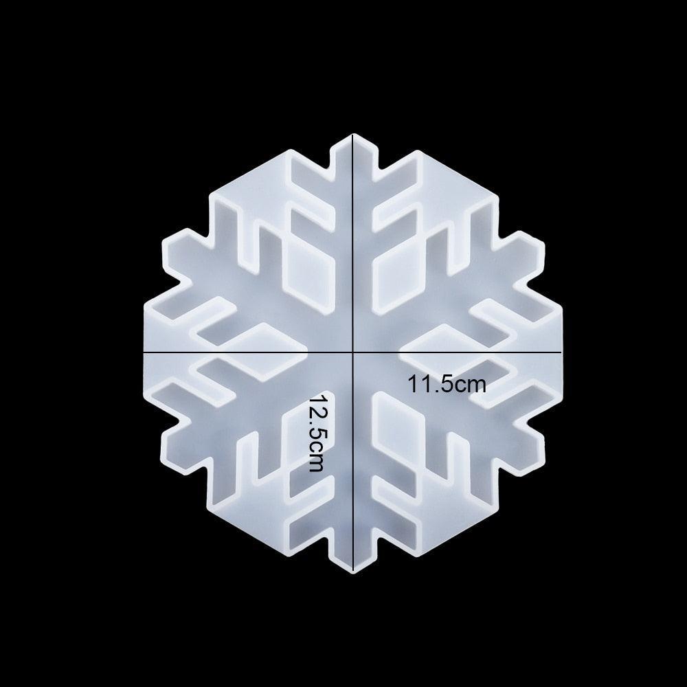 Lisslune | Charming Snowflake DIY Craft Set for Unique Christmas Jewelry and Ornaments