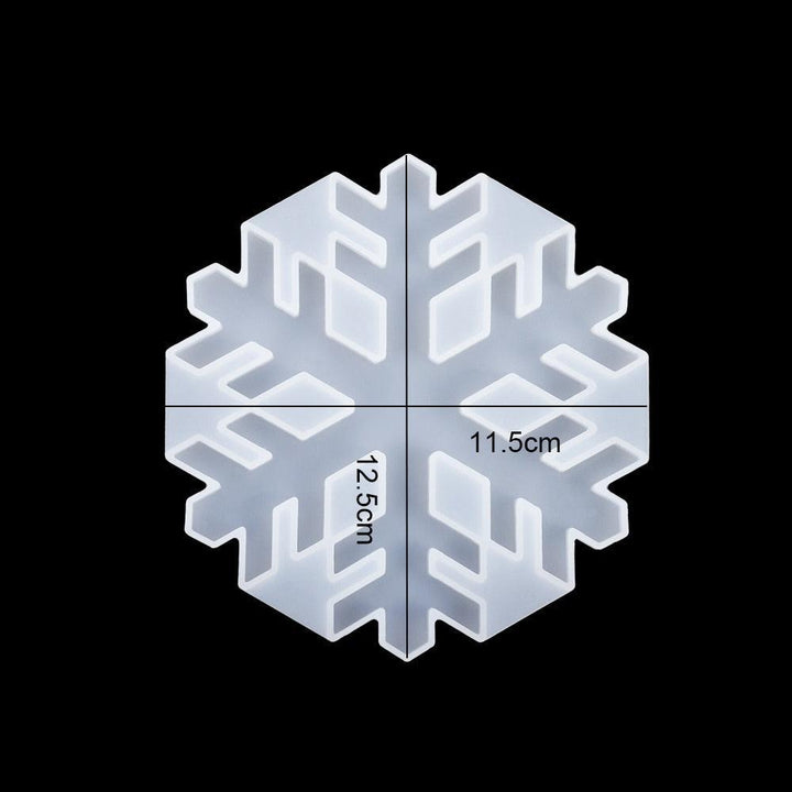 Lisslune | Charming Snowflake DIY Craft Set for Unique Christmas Jewelry and Ornaments