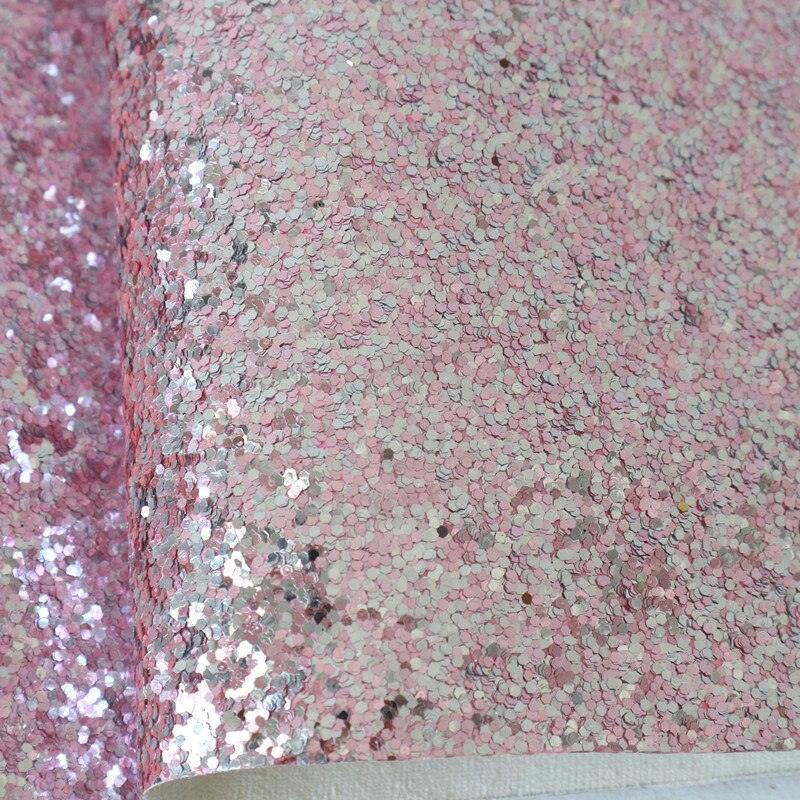 Lisslune | Shimmering 3D Glitter Fabric Sheets - Creative DIY Craft Set with Bright Colors