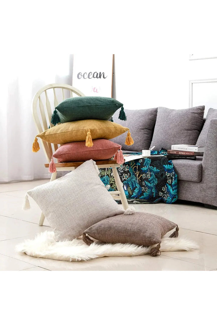 Lisslune | Lino Throw Pillow Case