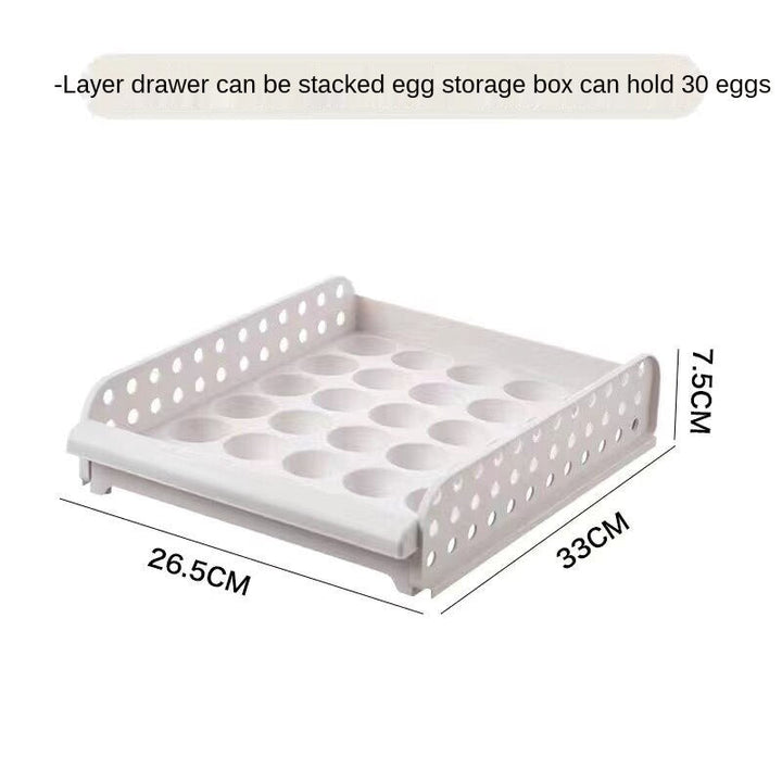 Lisslune | Smart Organizer Egg Storage Container