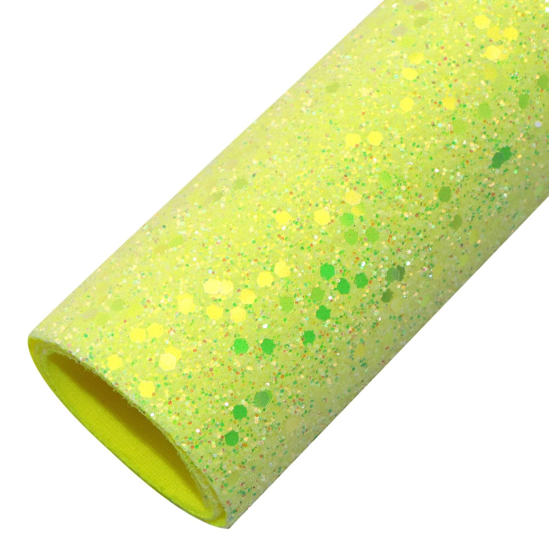 Lisslune | Shimmering Chunky Glitter Vinyl Craft Sheets - Ultimate Crafting Fun