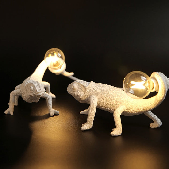 Lisslune | GlowLizard - Resin Lizard Table Lamp