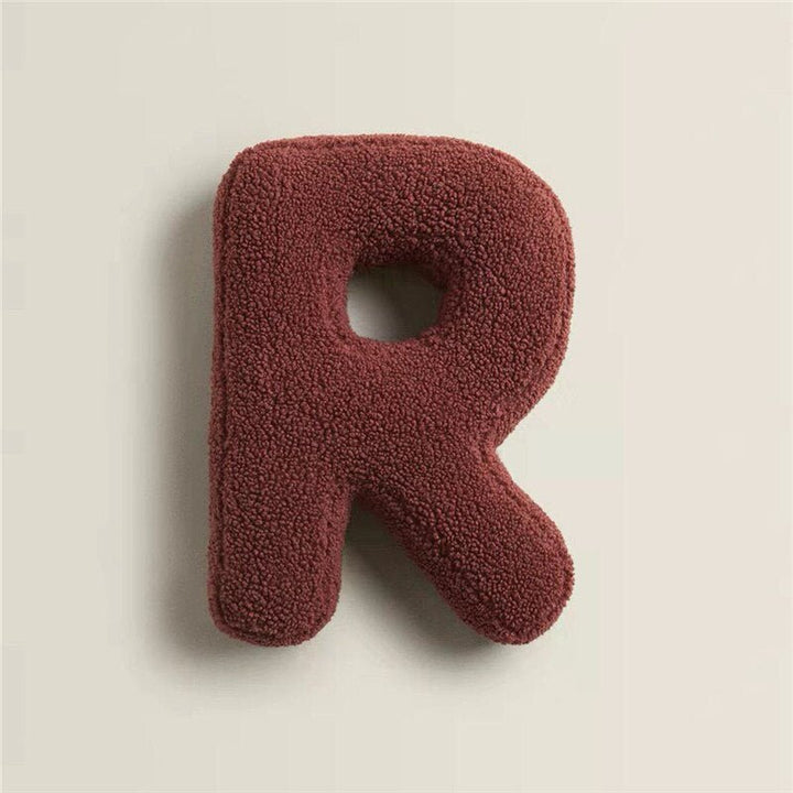 Lisslune | PlushLetter Pillow - Soft Letter Pillow for Bedroom and Children's Room