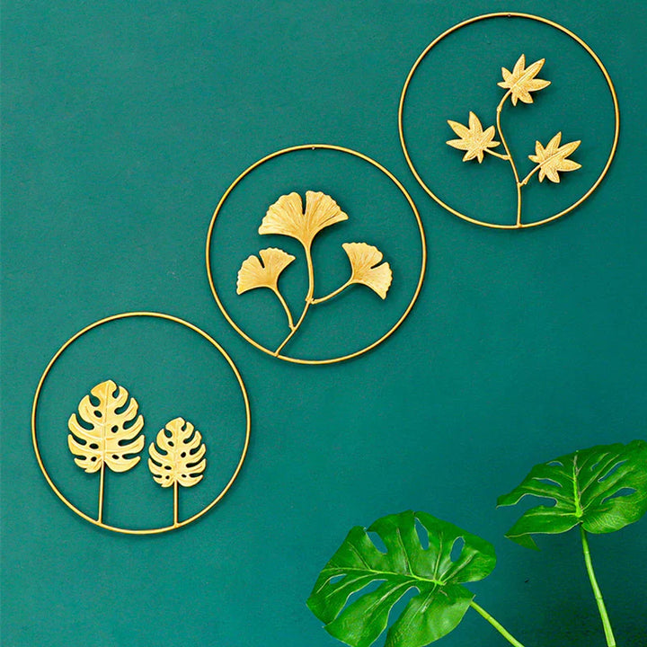 Lisslune | LuxiLeaf - Golden Wall Decoration