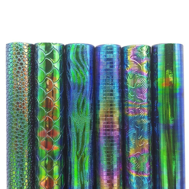 Lisslune | Enchanting Mermaid and Serpent Vegan Leather Craft Sheets - Set of 6