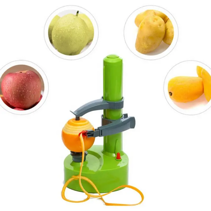 Lisslune | SmartPeel | Automatic Electric Fruit & Vegetable Peeler – Effortless Precision Peeling for Your Kitchen