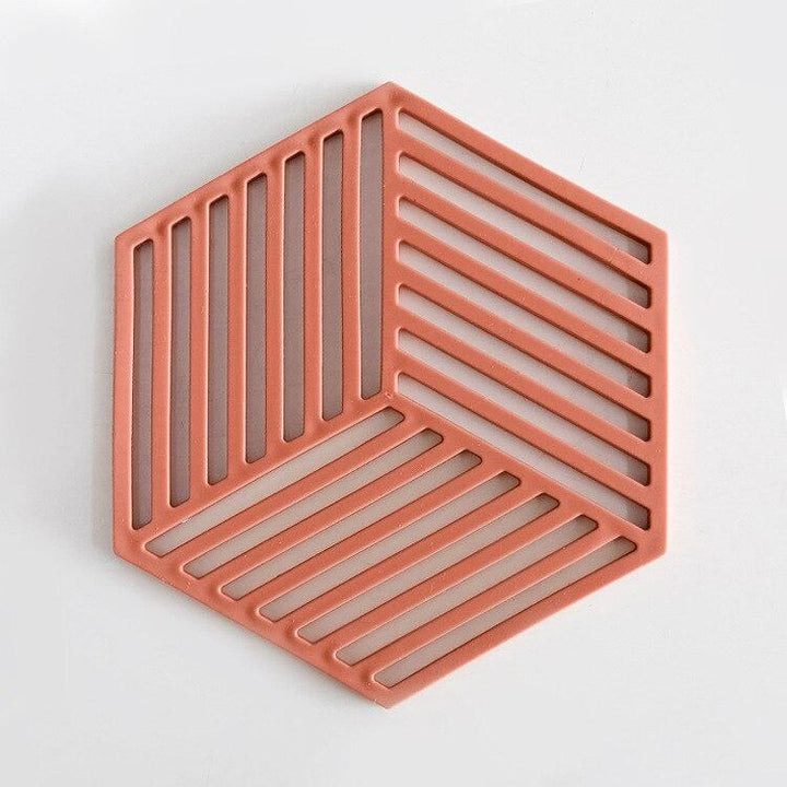 Lisslune | Table mat for pots & glasses Nordic Hexagon