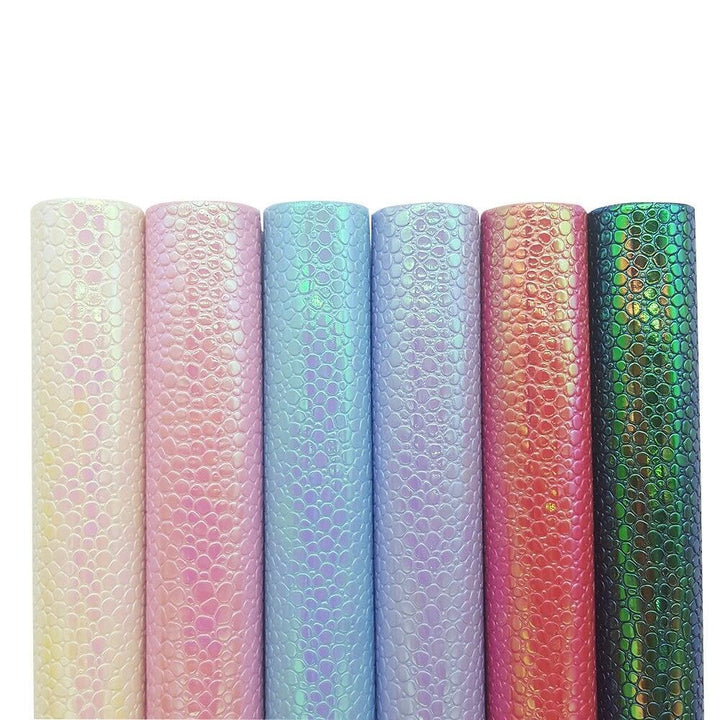 Lisslune | Enchanting Mermaid and Serpent Vegan Leather Craft Sheets - Set of 6