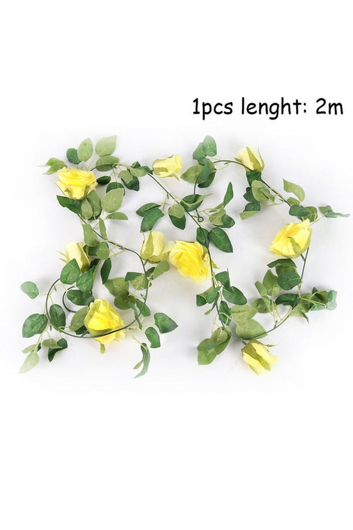 Lisslune | artificial rose plant garland