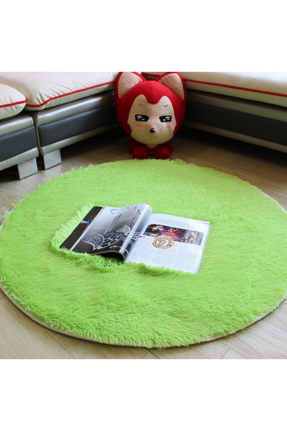 Lisslune | Rainbow Fluffy Carpet