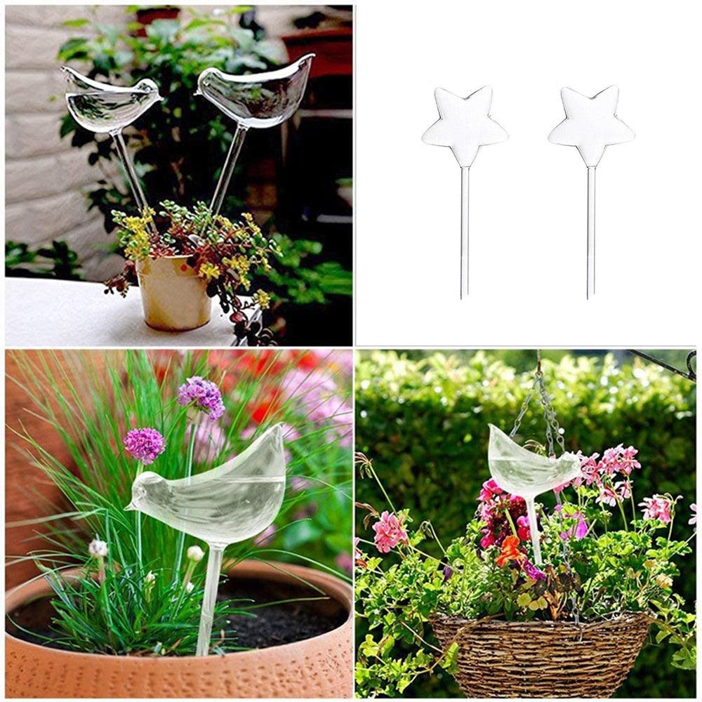 Lisslune | Stylish Automatic Drip Irrigation System for Indoor Plants with Transparent Water Monitoring