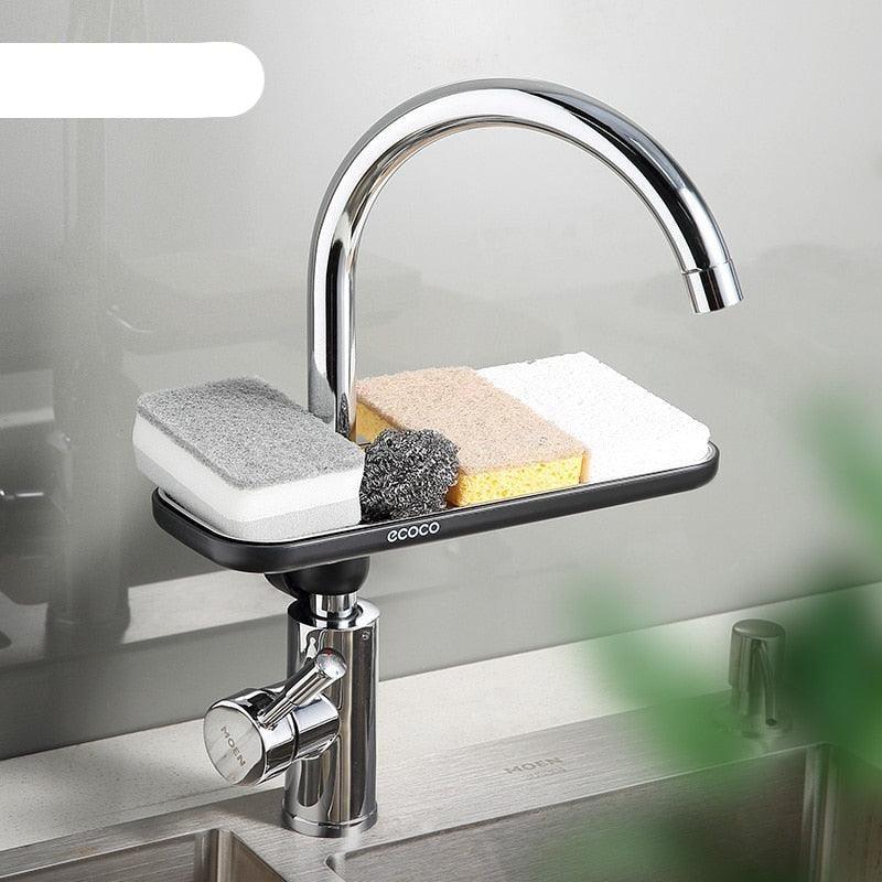 Lisslune | Versatile sponge and soap organizer with efficient drainage