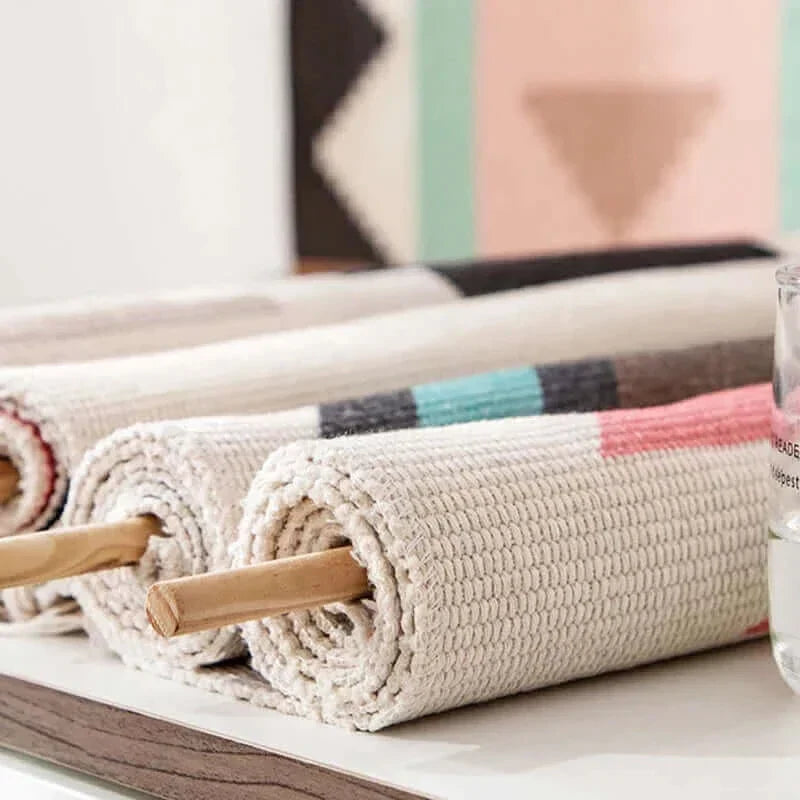 Lisslune | Macrame Hanging Cotton Rug