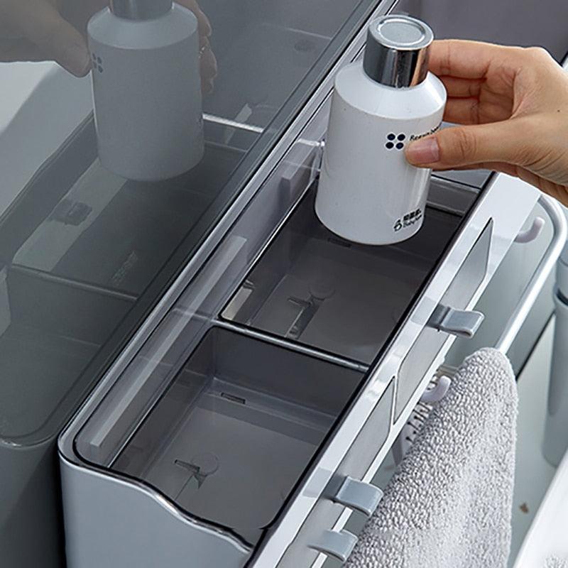 Lisslune | Versatile No-Drill Shower Caddy with Removable Design and Smart Storage Solutions