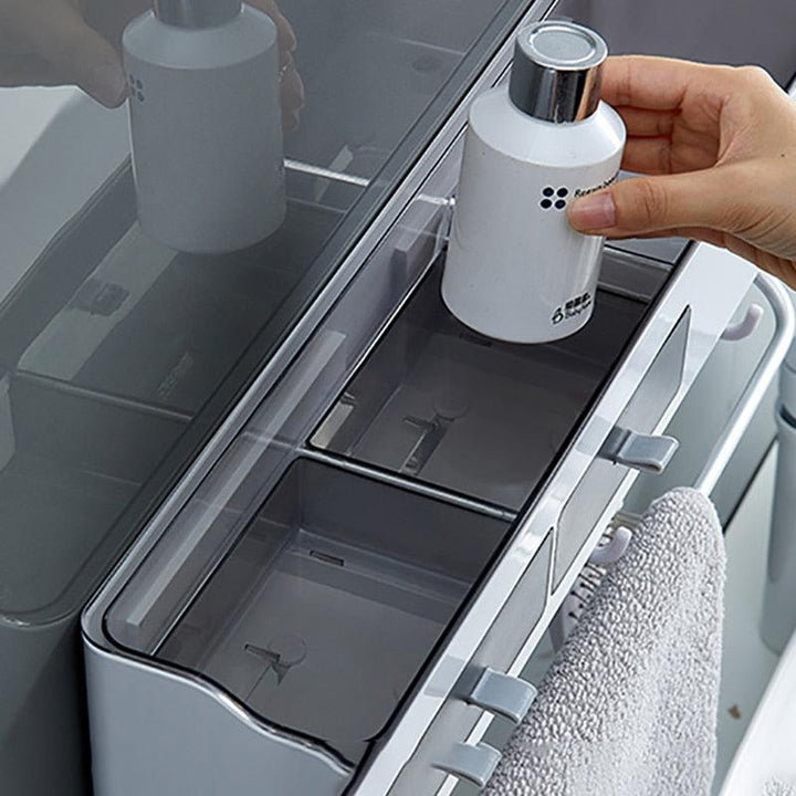 Lisslune | Versatile No-Drill Shower Caddy with Removable Design and Smart Storage Solutions