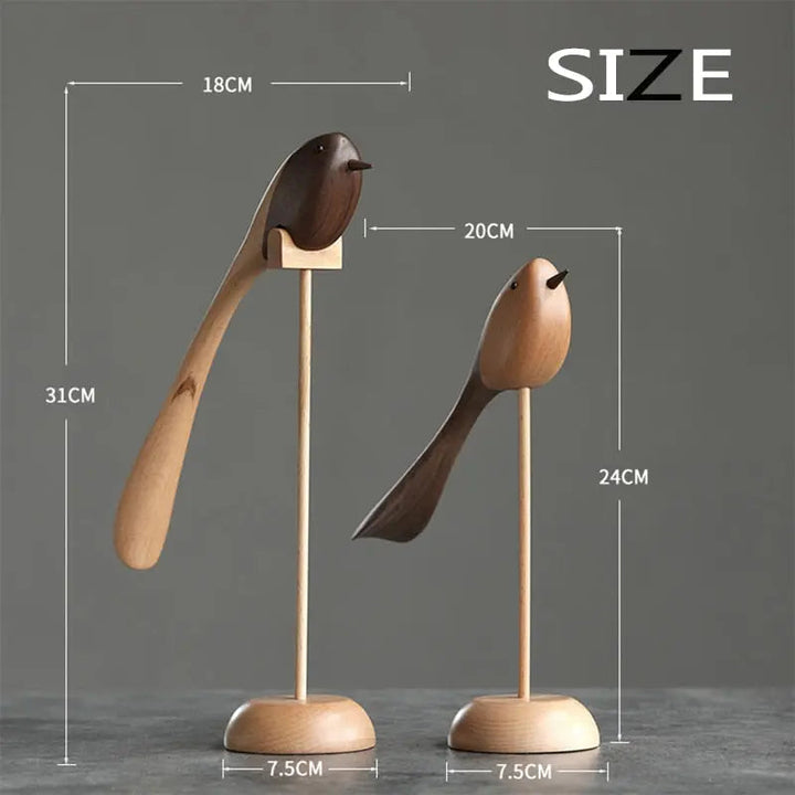 Lisslune | Danish Wooden Birds
