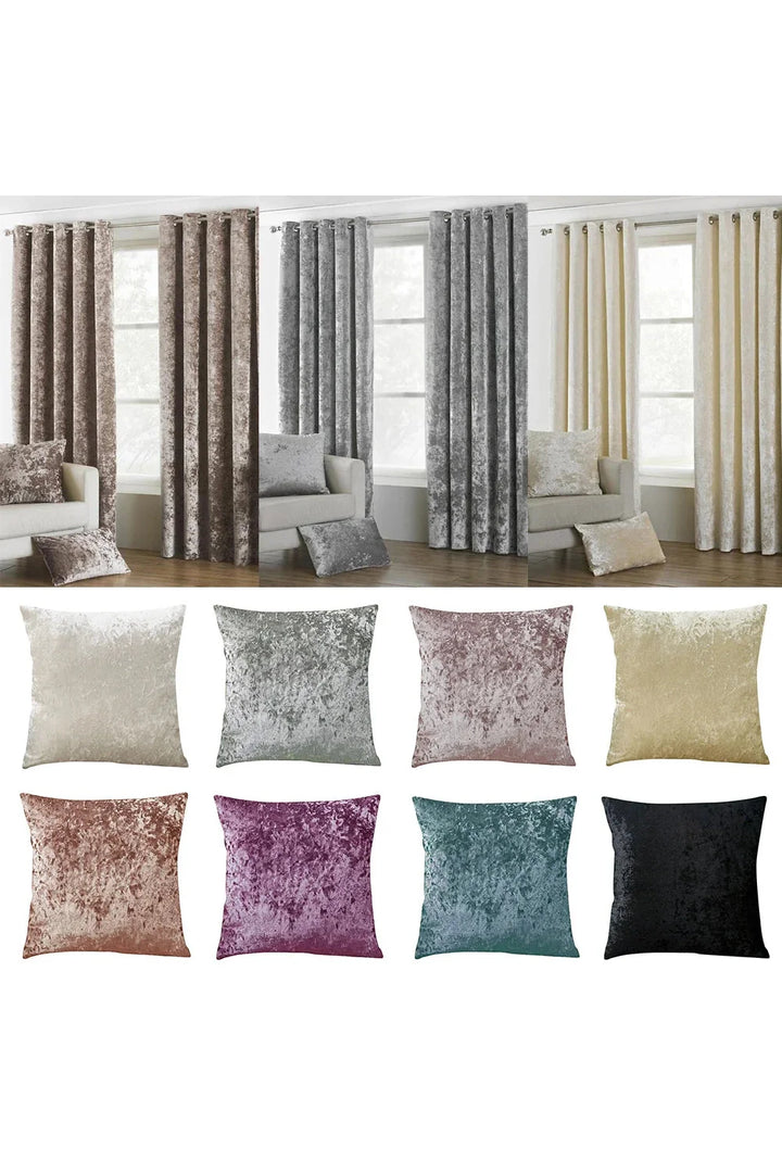 Lisslune | gray velvet cushion cover