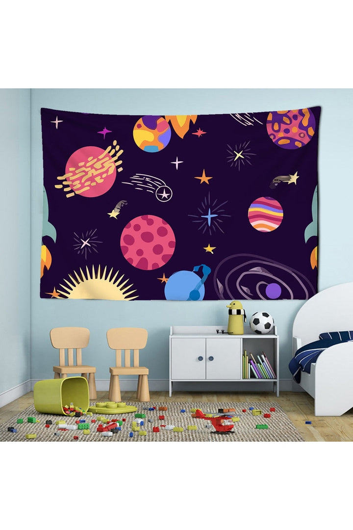 Lisslune | Pink Wall Tapestry