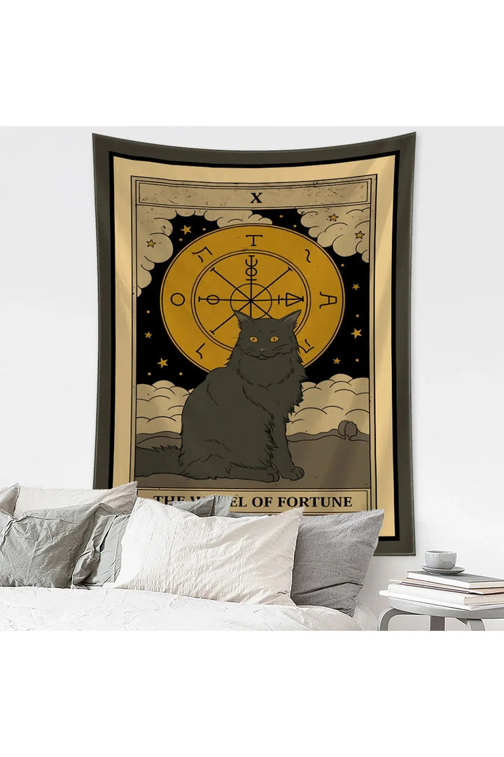 Lisslune | Cat Witchcraft Tapestry
