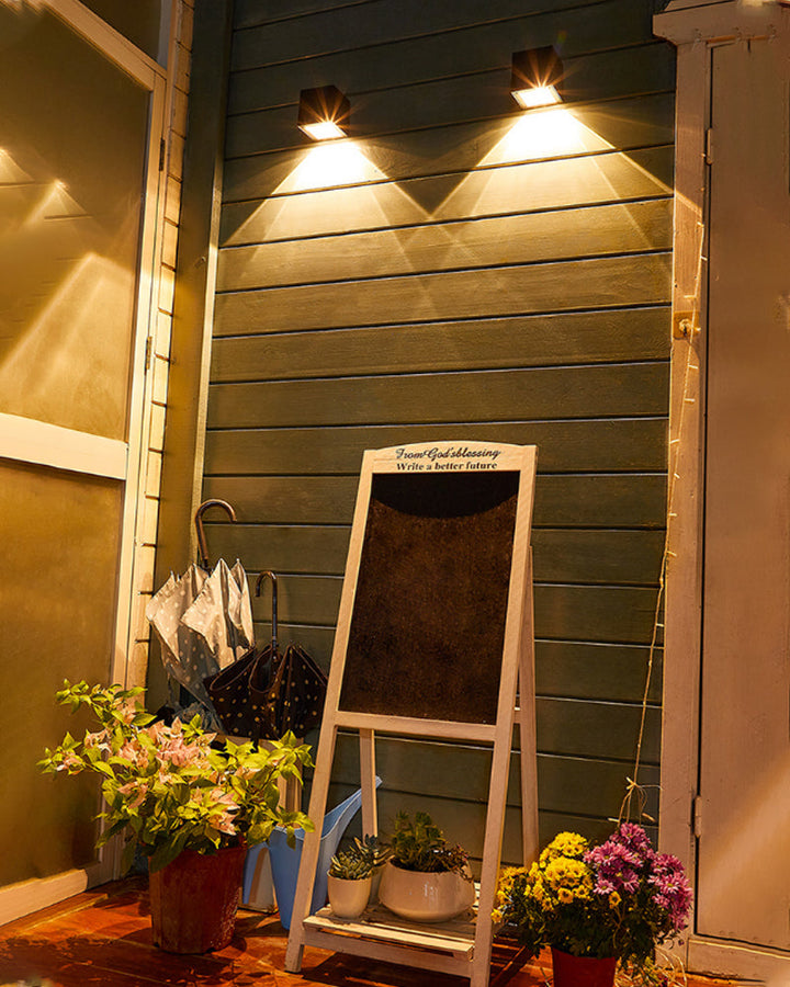 Lisslune | GlowBeam – Elegant Outdoor Wall Lamp for Mood Lighting