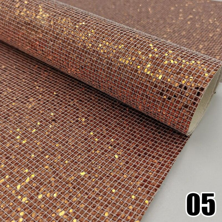 Lisslune | Glossy Luxury Faux Leather Craft Sheet for Creative DIY Projects