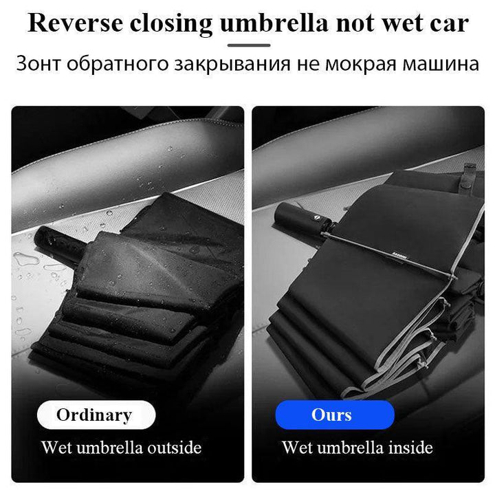 Lisslune | Stylish 10-rib Compact Automatic Umbrella - Resilient and Trendy