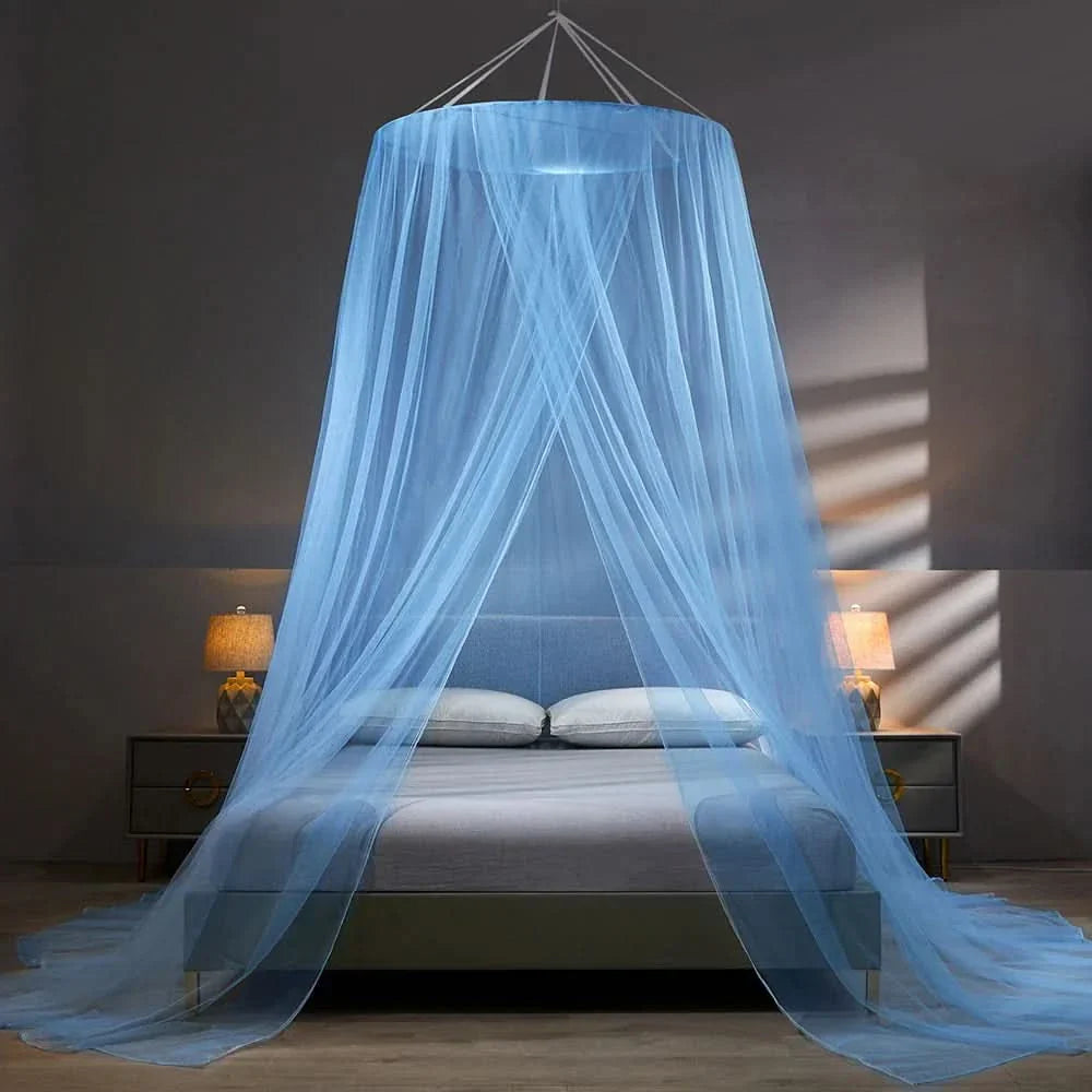Lisslune | Bed Mosquito Net – Folding Mosquito Net for Bed & Travel – Effective Insect Protection for Single & Double Beds