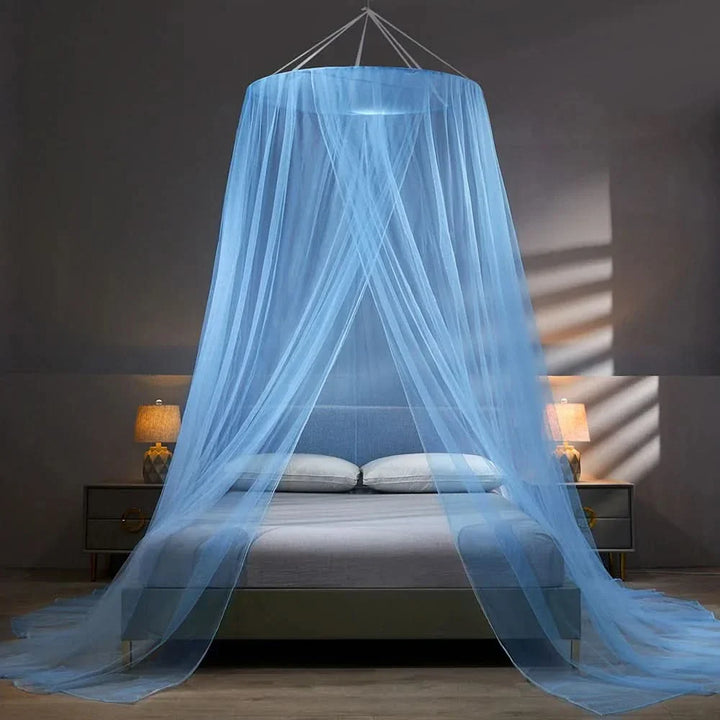 Lisslune | Bed Mosquito Net – Folding Mosquito Net for Bed & Travel – Effective Insect Protection for Single & Double Beds